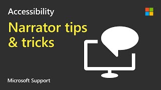 How to use the Narrator screen reader in Windows 10  Microsoft [upl. by Apfelstadt]