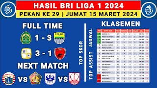 Hasil BRI Liga 1 2024 Hari Ini  Persikabo vs Persib  klasemen Liga 1 2023 Terbaru Hari Ini [upl. by Ralf]