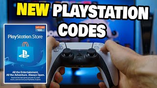 Where to Find Free PSN Codes that ACTUALLY Work in 2024  Free 100 PSN Gift Card Codes [upl. by Nuhs64]