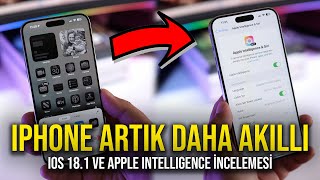 iPhone için en önemli güncelleme  IOS 181 ve yeni Siri incelemesi [upl. by Selrac702]