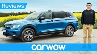 Volkswagen Tiguan Allspace SUV 2018 indepth review  carwow Reviews [upl. by Blondell]