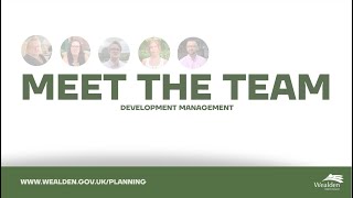 Meet the Wealden Planning Team [upl. by Shirlene]