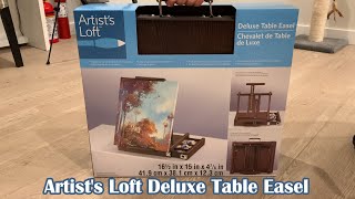 Artists Loft Deluxe Table Easel [upl. by Hakeem]