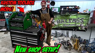 Settling into the NEW SHOP Customizing my toolbox to do it all [upl. by Ronnica]