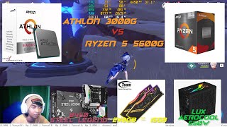 Upgrade proc AMD Ryzen test game  AMD RYZEN 5 5600G [upl. by Theodor]