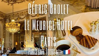 Cédric Grolet Experience at Beautiful 5 Le Meurice Hotel in Paris☕️🇫🇷 [upl. by Cupo861]