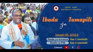 IBADA YA KWANZA JUMAPILI  SIKU YA BWANA YA 12 BAADA YA UTATU 18082024 [upl. by Bone]