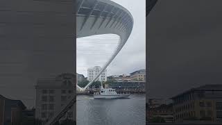 Uplifting Views from the Millennium Bridge  Newcastle’s Iconic Landmark [upl. by Tommi917]