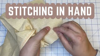 Stitching in Hand  Tips for Quicker Stitching  Stitchmas Day 4 [upl. by Novej241]