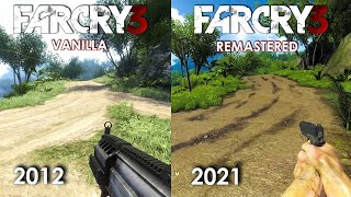 Far Cry 3 Remastered vs Original  PC Ultra Settings Comparison  Part 1 [upl. by Batista]