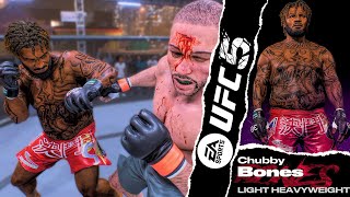 UFC 5 CAREER MODE 1  CHUBBY NECKBONES IS BACK AND DANGEROUS [upl. by Gratiana]