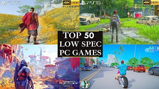 Top 50 Best Low Spec PC Games in 2024  512MB RAM 1GB RAM 2GB RAM 512MB VRAM  Intel HD Graphics [upl. by Adnama139]