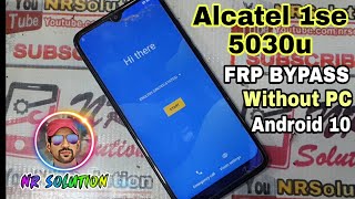 ALCATEL 1se 5030u FRP BYPASS Without PC No Need Install Apps Android 10 [upl. by Atinihc]