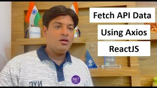 Fetch Data From API using ReactJS Axios  Set Environment Variable [upl. by Rim915]