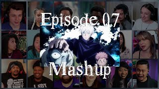 Jujutsu Kaisen Episode 07 Reaction Mashup  呪術廻戦 [upl. by Asaert]