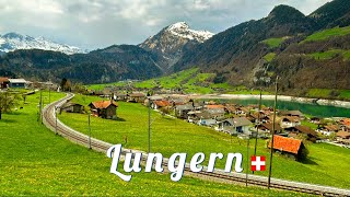 Lungern Switzerland 4K  Exploring one of the most beautiful Swiss villages [upl. by Mutua]