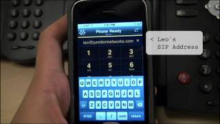 Free Mobile SIP Calling with OnSIP and Bria on iPhone [upl. by Atibat]