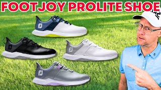 Footjoy ProLite Golf Shoe Overview  Lightweight and Stylish [upl. by Perusse440]