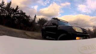 My Toyota 4 Runner  Blacked Out Underglow Light Bar  DRIFTING COMMENTARY [upl. by Lyrret]