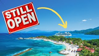 Royal Caribbean Keeps Cruise Port Open Regal Princess Fixed [upl. by Annayar]