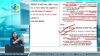 Lecture Import Export under GST Quick Revision Nov 24 [upl. by Yrailih]