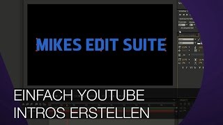 Einfach Textintros für Youtube erstellen I TextAnimation [upl. by Lewellen]