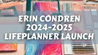 202425 ERIN CONDREN LIFEPLANNER LAUNCH  MY BIGGEST REVIEW OF THE YEAR [upl. by Muscolo]