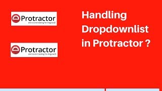 Protractor Tutorial 11  How to handle dropdown list in Protractor automation [upl. by Ahsimal]