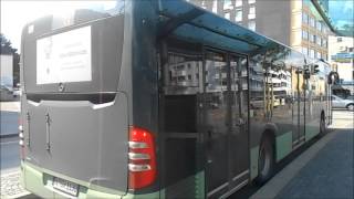 Linienbus Augsburg  Abfahrten von Mercedes Citaro Bussen an der Haltestelle Bärenwirt amp Türstörung [upl. by Yenahs758]