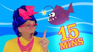 Ocean Commotion  Slippery fish  Swimming in the ocean and more Nursery rhymes  preschool songs [upl. by Niaz]