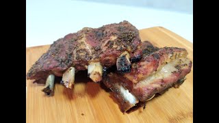 Ribs allitaliana affumicate  ricetta semplificata da fare a casa [upl. by Lauritz]