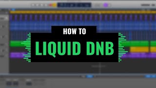 How to Make Liquid Drum and Bass  Drum and Bass Production in Logic X Series Pt1 Drums [upl. by Hakvir]