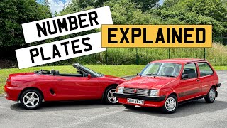 British Number Plates Explained [upl. by Pitarys]