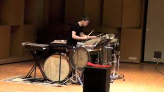 Psappha  Iannis Xenakis Performed by Alessandro Valiante2011 [upl. by Ettezoj845]