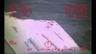 Coast Guard Finds El Faro Life Boat [upl. by Macfadyn]