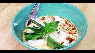 Andy Rickers Thai Shrimp Noodles Khanom Jiin Naam Phrik [upl. by Oguh135]