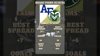 Rams vs Falcons prediction 101924 College Football Picks Today 101924 Ncaaf Picks Today [upl. by Dar352]