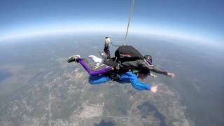 Brett  Skydives at Skydive Deland [upl. by Esertal834]