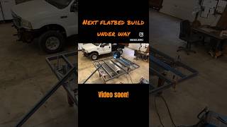 Another Flatbed Build fabrication flatbed [upl. by Nodnar]