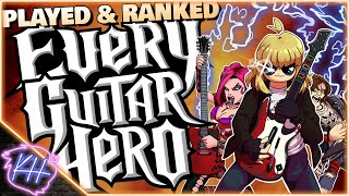 I Played and Ranked EVERY Guitar Hero [upl. by Adnovay135]