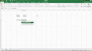 Excel Arbeitstage ohne Wochenende und Feiertage [upl. by Labotsirhc]