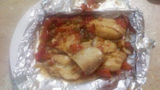 PESCADO EMPAPELADO  RECETA  by ANGY [upl. by Yajeet821]