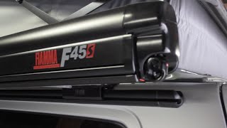 Fiamma F45 Awning install on Reimo Multirail [upl. by Tnek]