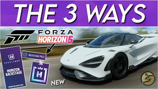 HOW TO GET Backstage Passes Forza Horizon 5 Horizon Backstage 3 WAYS [upl. by Gilbertine]