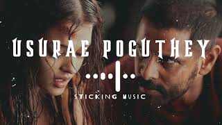 Usurae poguthey Ravanan Remix Song Slowly and Reverb Version Chiyan Vikram Sticking Music [upl. by Barcot]