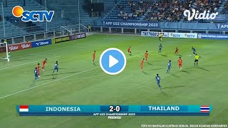 🔴 Sedang Berlangsung SCTV • TIMNAS INDONESIA VS THAILAND  Semifinal Piala AFF U23 2023  Cara Live [upl. by Naira]