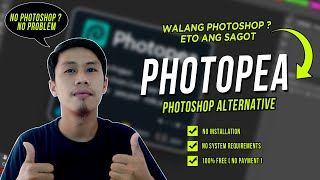 Photoshop Alternative  Free Online Photo Editor  Photopea Tutorial [upl. by Harras]