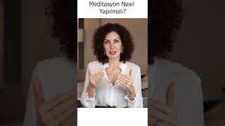 Meditasyon Nasıl Yapılmalı shorts [upl. by Henriha]