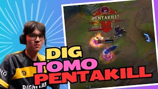 DIG Tomo LCS Pentakill  LCS 2024 [upl. by Nami418]