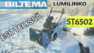 BILTEMA LUMILINKO ST 6502 ESITTELYSSÄ [upl. by Lucilla]